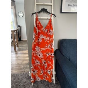NORDSTROM orange dress